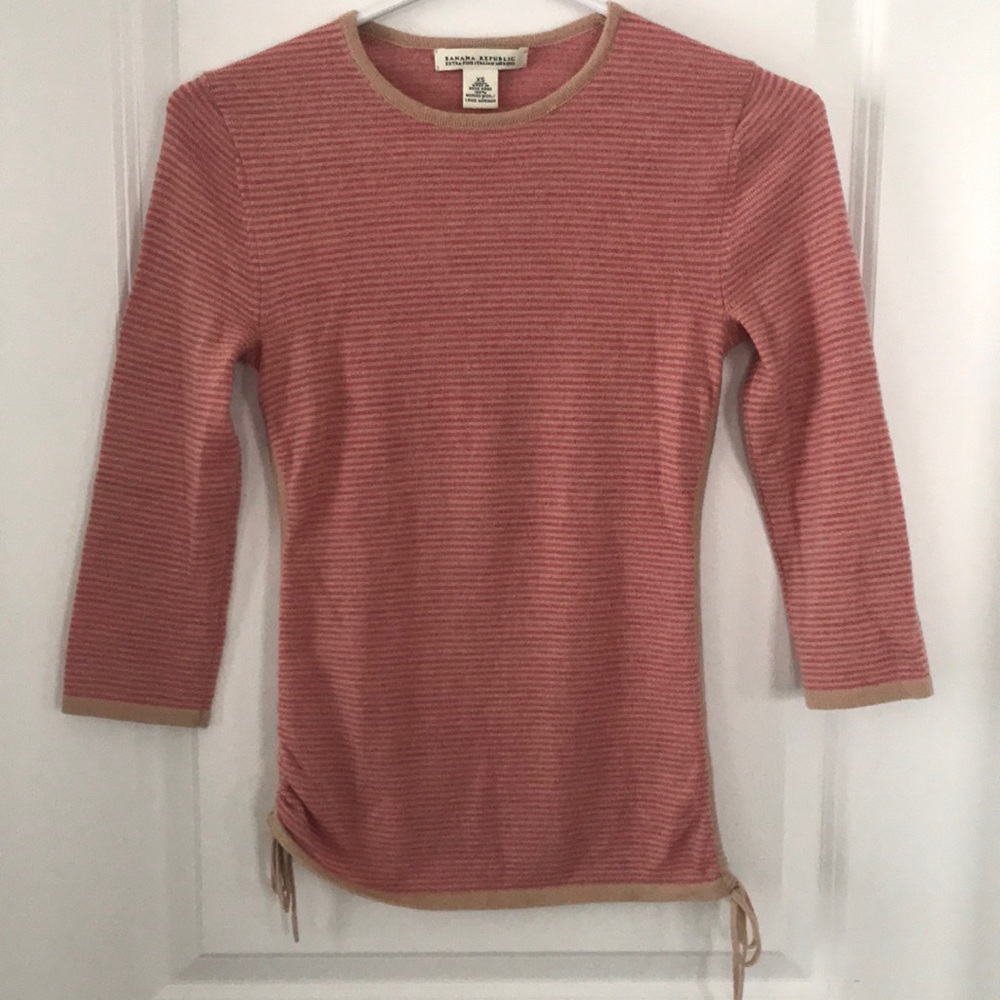 Banana Republic Merino Wool Striped Sweater